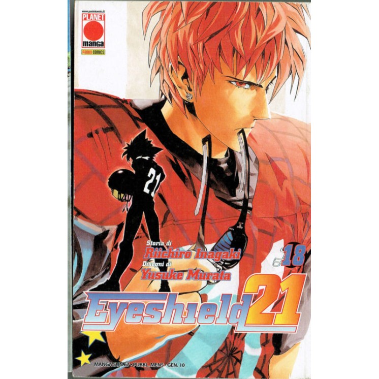 Eyeshield 21 n.18 di Riichiro Inagaki, Yusuke Murata * NUOVO! ed. P...