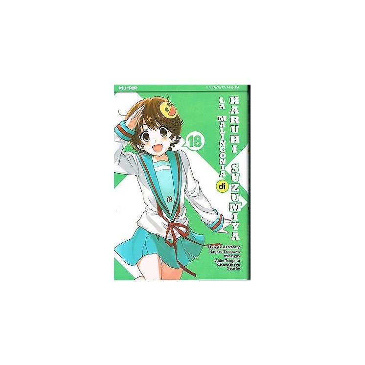 La Malinconia di Haruhi Suzumiya 18 ed.J Pop NUOVO sconto 30% 4,10€
