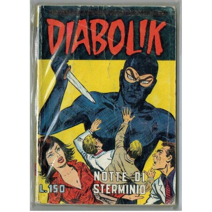 Diabolik Anno V n. 19 Notte di sterminio ed. Astorina 10,00€
