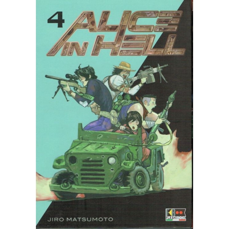 Alice in Hell 4 di Jiro Matsumoto ed. FlashBook NUOVO SCONTO 30% 4,90€