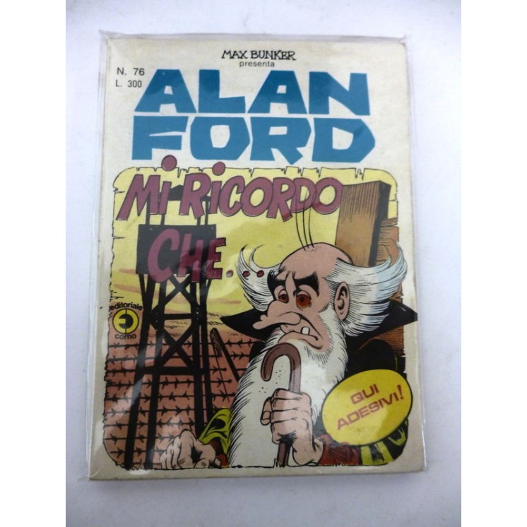 ALAN FORD n. 76 ( MI RICORDO CHE... ) ed.Corno 3,00€