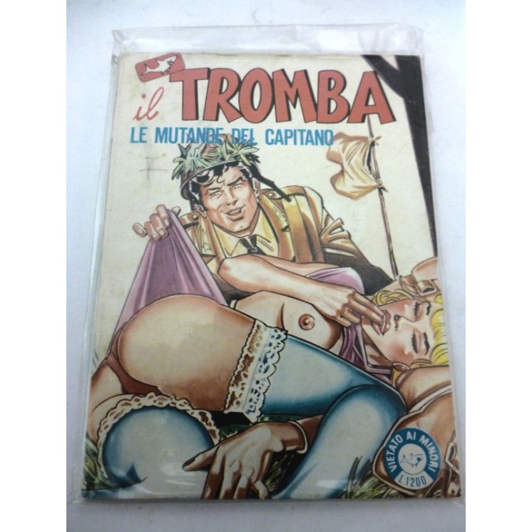 IL TROMBA n.143 ( LE MUTANDE DEL CAPITANO ) ed. EDIFUMETTO 2,50€