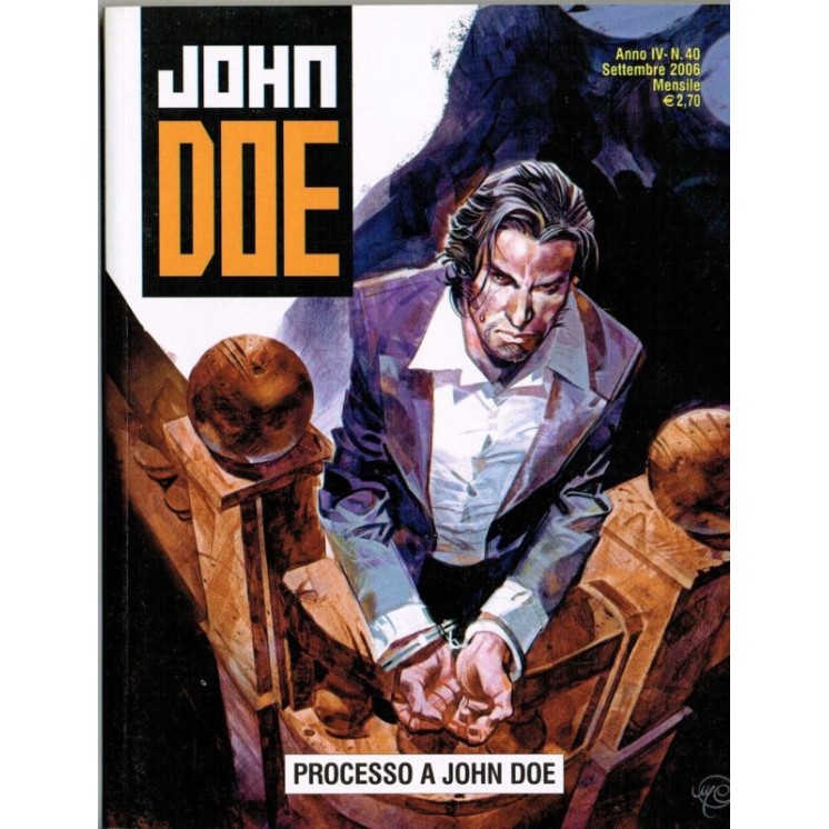 John Doe n.40 di Roberto Recchioni, Bartoli, Carnevale ed. Eura 1,50€