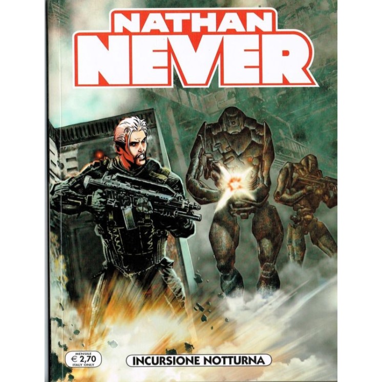 Nathan Never n.243 INCURSIONE NOTTURA ed.Bonelli 2,00€