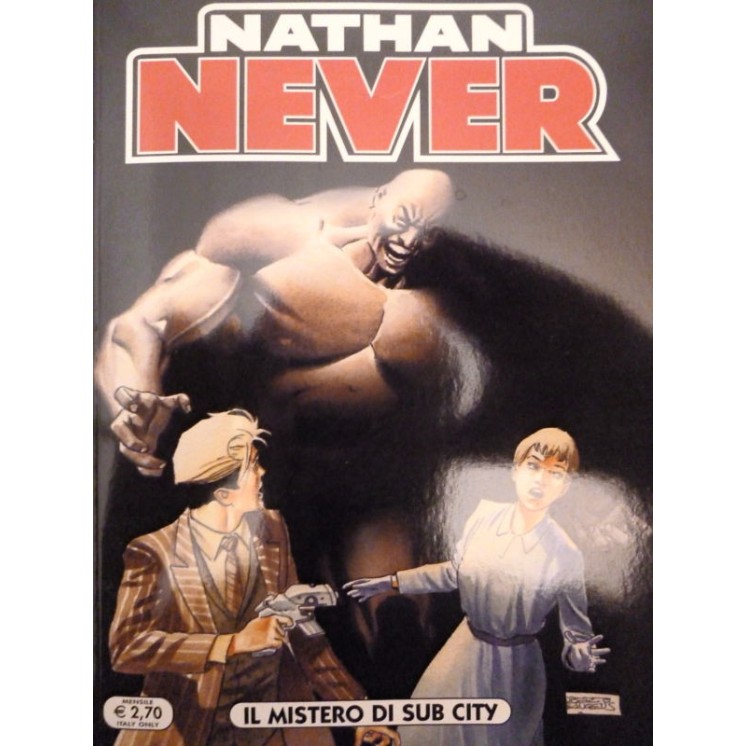 NATHAN NEVER n.195 ( IL MISTERO DI SUB CITY ) ed. BONELLI 1,50€