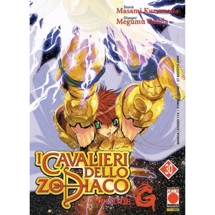 I Cavalieri dello Zodiaco Episode G n.30 di Kurumada, Okawa ed.Plan...