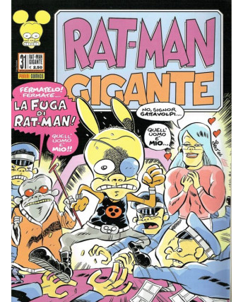 RAT-MAN Gigante n. 31 la fuga di Rat-Man di ORTOLANI ed. PANINI