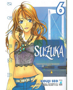 SUZUKA n. 6 di Kouji Seo ed.STAR COMICS NUOVO sconto 40%