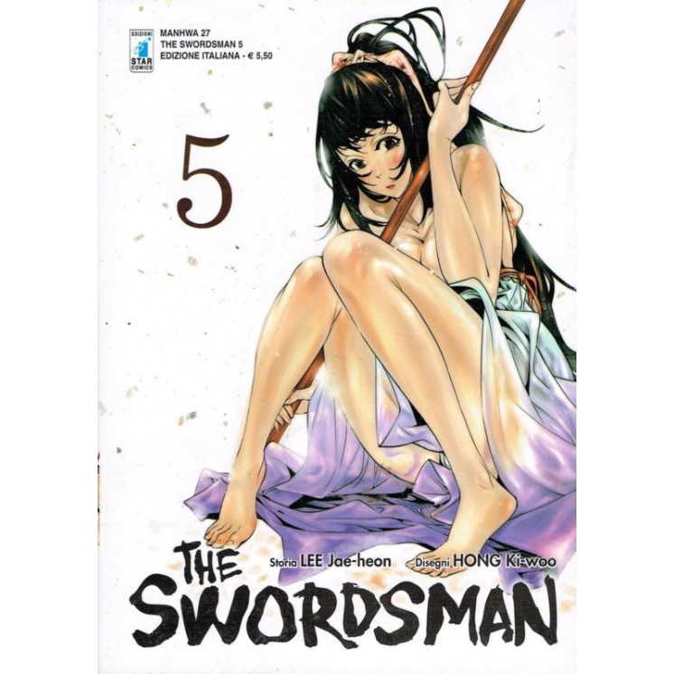 The SWORDSMAN 5 di Ki Woo e Joe Heon ed.Star Comics NUOVO sconto 50...