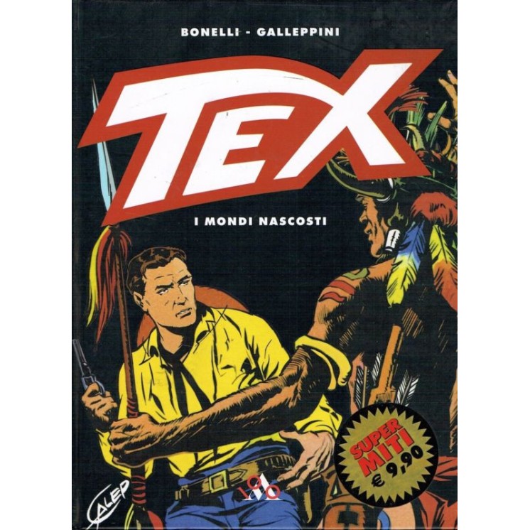 TEX:i mondi nascosti di Bonelli Galep - SUPERMITI ed.Mondadori scon...