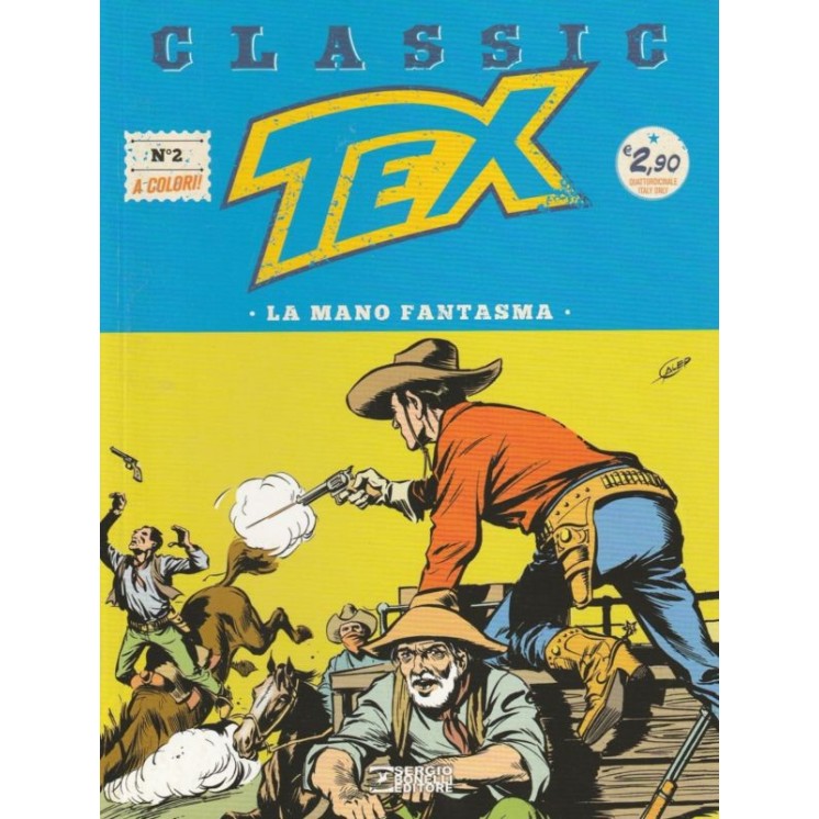 Classic TEX 2 a colori "la mano fantasma" ed.Bonelli 2,55€