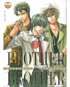 Brother X Brother 3 YAOI di Kisaragi ed.Magic P.NUOVO sconto 30%