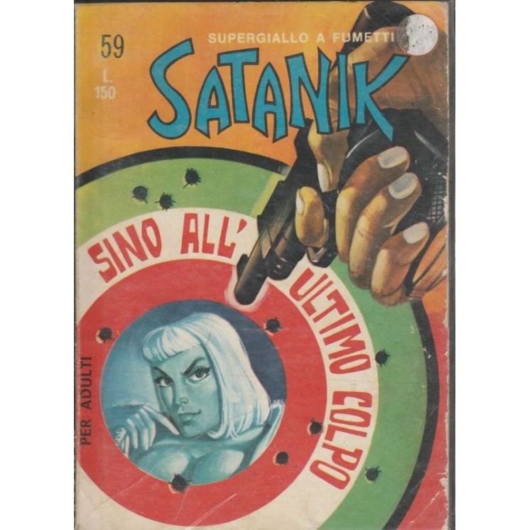 Satanik n. 59 Sino all'ultimo colpo ed.Corno Bunker & Magnus  4,50€