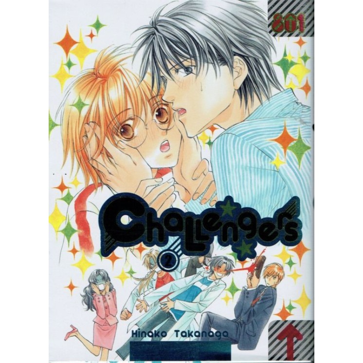 Challengers di Takanaga N. 2 YAOI ed.Magic Press NUOVO sconto 20% 4...