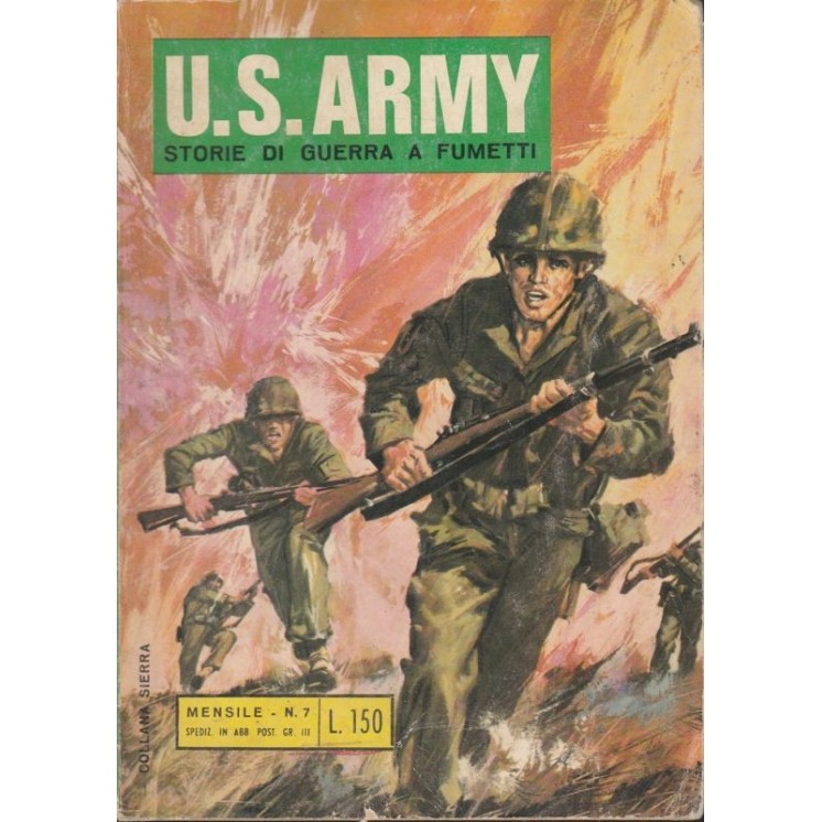 U.S.Army n. 7 La pattuglia dei codardi ed.Bianconi FU07 3,20€