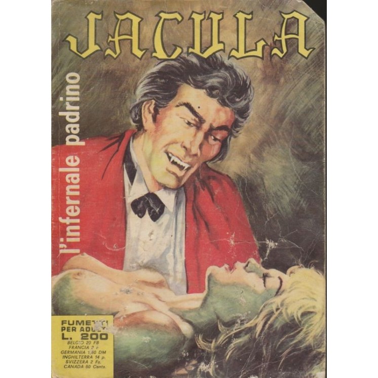 Jacula n. 70 L'infernale padrino ed.EP 2,20€
