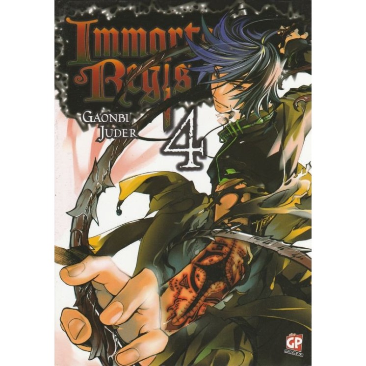 Immortal Regis n. 4 di Gaonbi Juder ed.GP sconto 40% NUOVO  3,54€