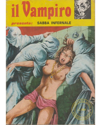 Il Vampiro n. 10 Sabba infernale ed.Edifumetto