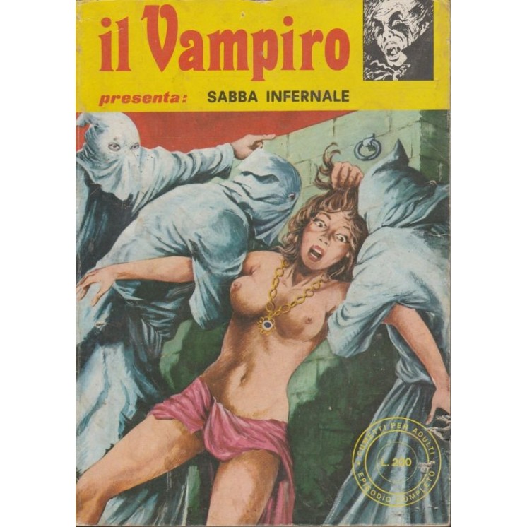 Il Vampiro n. 10 Sabba infernale ed.Edifumetto 2,00€