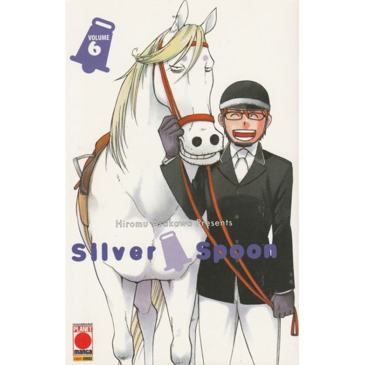 Silver Spoon n. 6 di Hiromu Arakawa ed.Panini sconto 40% NUOVO 2,52€