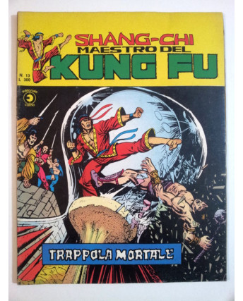 Shang Chi maestro del Kung Fu n. 13 trappola mortale ed. Corno FU03