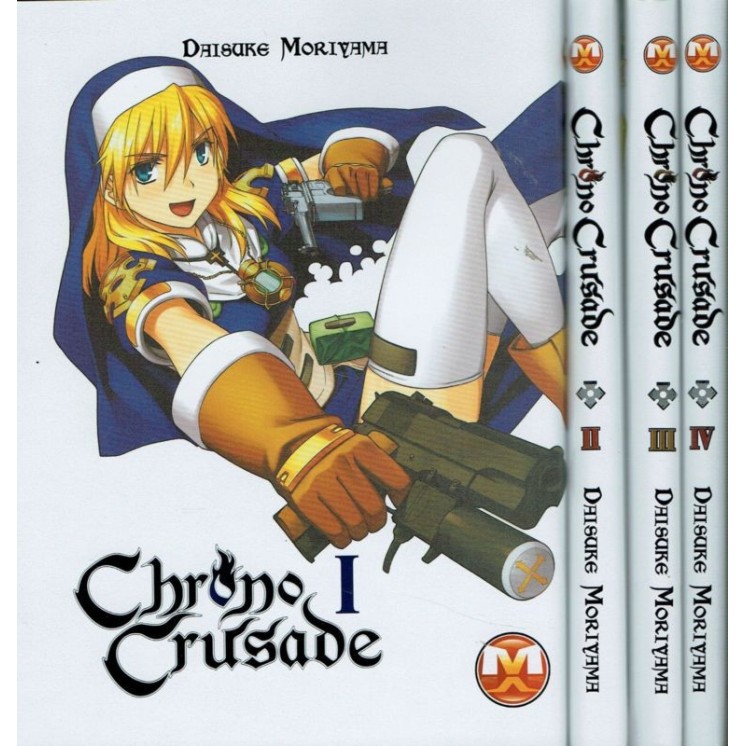 Chrono Crusade 1/8 serie COMPLETA di Moriyama ed.Magic Press 38,00€