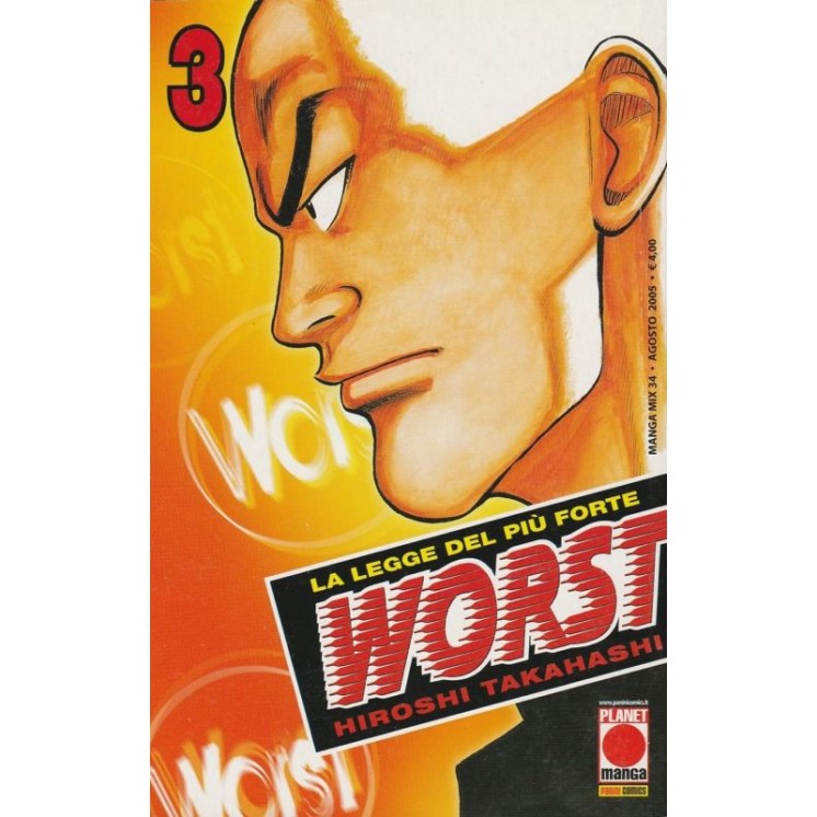 Worst n.3 di Hiroshi Takahashi Planet Manga - Martina's Fumetti