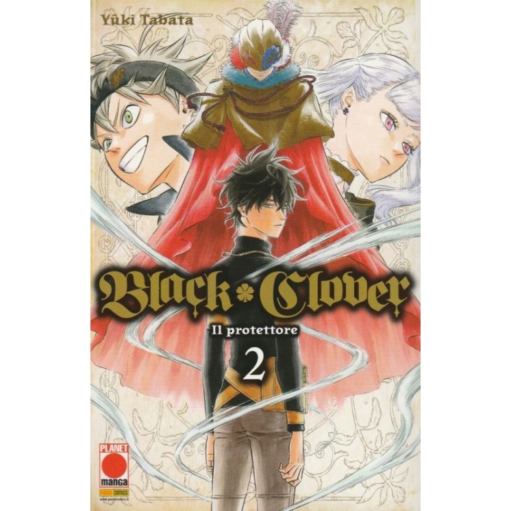 Black Clover n. 2 di Yuki Tabata Ed.Panini NUOVO 4,50€