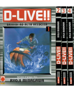 D-LIVE 1/4 brividi ad alta velocita COMPLETA di R. Minagawa ed. Panini SC01