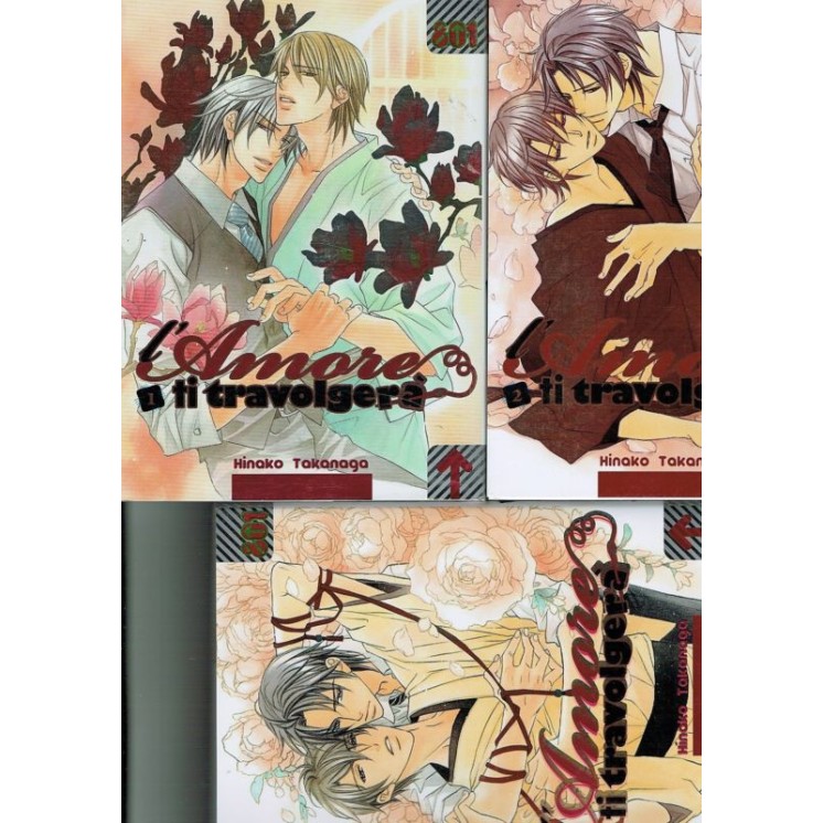 l'Amore ti trovolgerà 1/3 serie COMPLETA YAOI ed.Magic P.NUOVO scon...