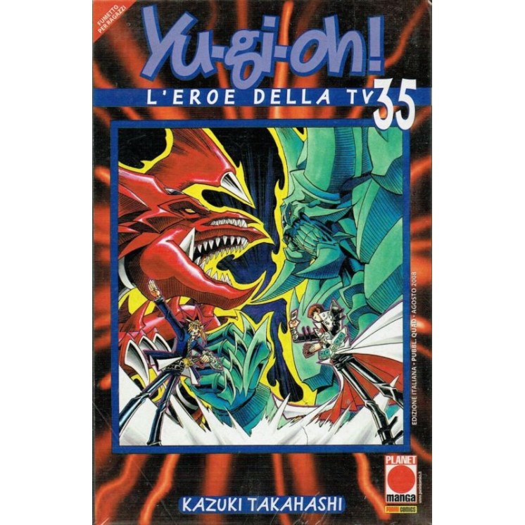 Yu-Gi-Oh! n. 35 l'eroe della TV di Kazuki Takahashi * ed. Planet Ma...