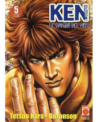 Ken Il Guerriero Le Origini Del Mito n. 5 di Hara e Buronson ed. Panini Comics