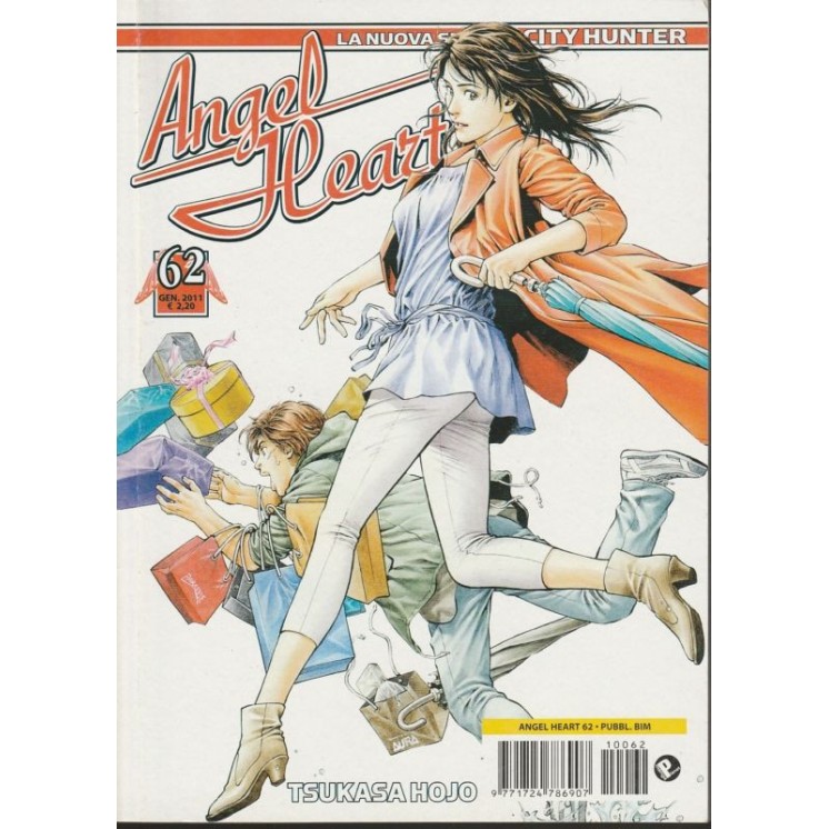 Angel Heart n. 62 di Tsukasa Hojo - city hunter - ed.Panini NUOVO 2...