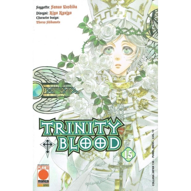 Trinity Blood n.15 di Yoshida, Kyuiyo, Shihamoto -20% 1a ed. Planet...