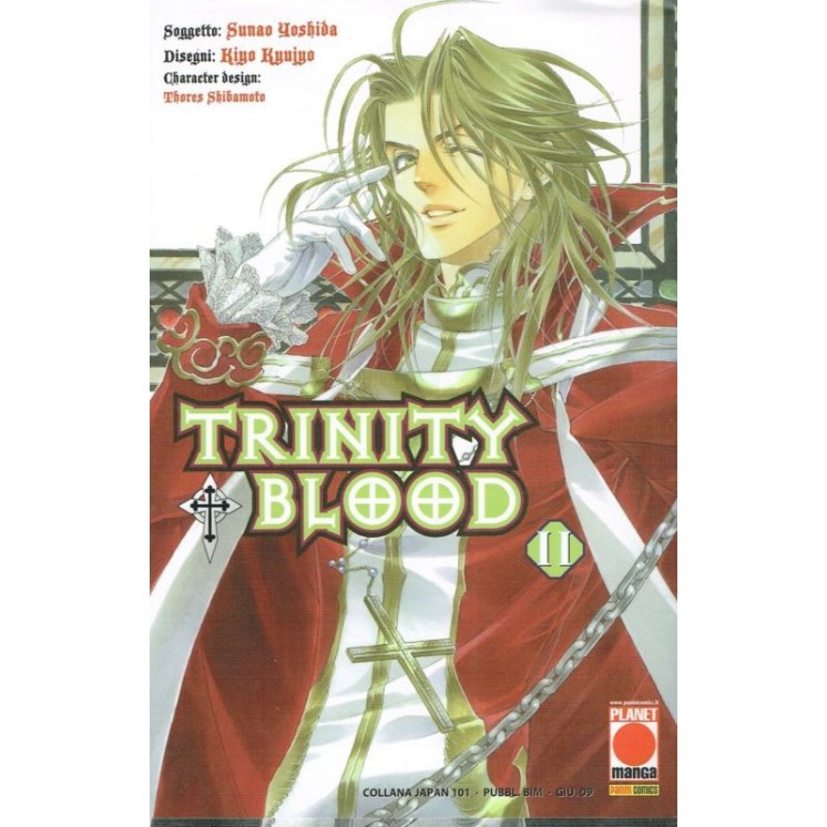 Trinity Blood n.11 di Yoshida, Kyuiyo, Shihamoto -20% 1a ed. Planet...