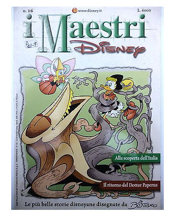 I maestri Disney n. 16 di Luciano Bottaro Ed. Walt Disney BO05