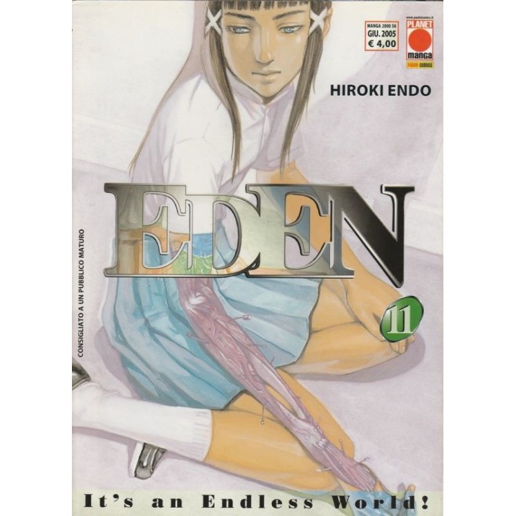 Eden - It's an Endless World! n. 11 di Hiroki Endo - Prima ed.Panin...