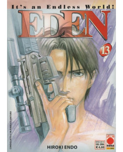 Eden - It's an Endless World! n. 13 di Hiroki Endo - Prima ed.Panini