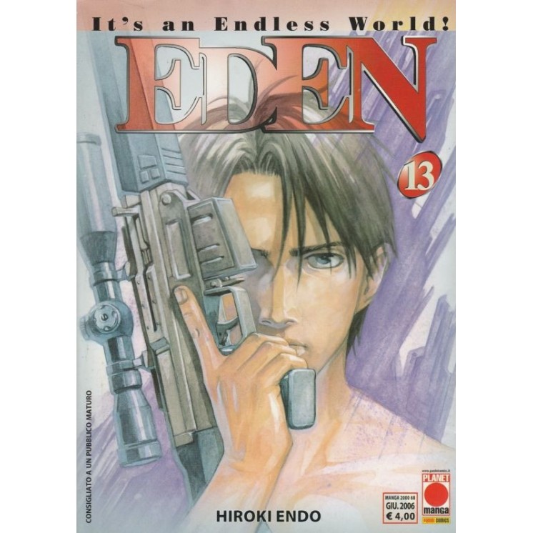 Eden - It's an Endless World! n. 13 di Hiroki Endo - Prima ed.Panin...