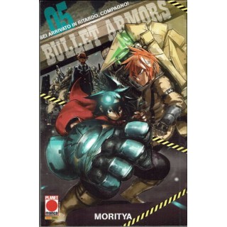 Bullet Armors n. 5 di Moritya Prima Edizione Planet Manga NUOVO SCO...
