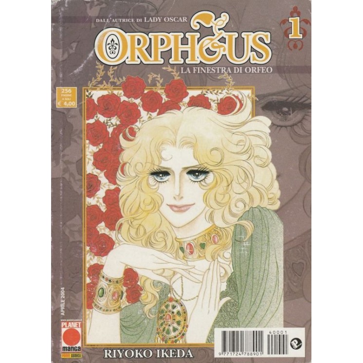 ORPHEUS "La finestra di Orfeo" n. 1, di Riyoko Ikeda, ed PANINI 4,00€