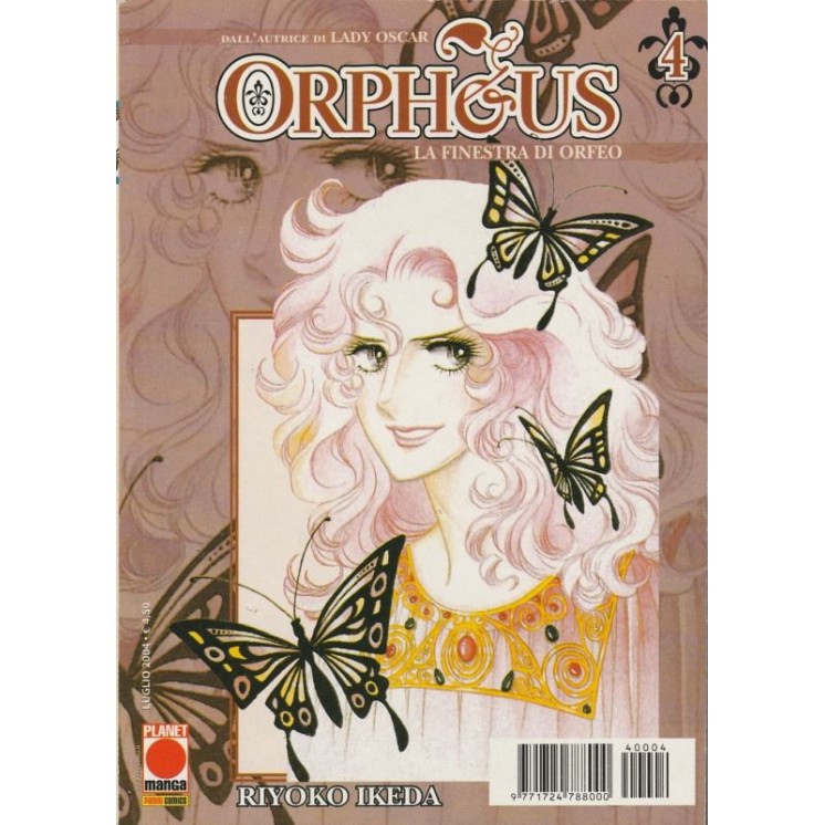 ORPHEUS "La finestra di Orfeo" n. 4 di Riyoko Ikeda, ed PANINI 4,00€