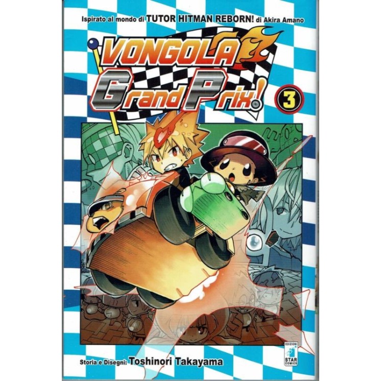 Vongola Grand Prix n. 3 di Takayama - Reborn ed. Star Comics SCONTO...