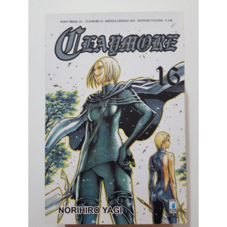 Claymore 16 di Norihiro Yagi ed. Star Comics 3,00€