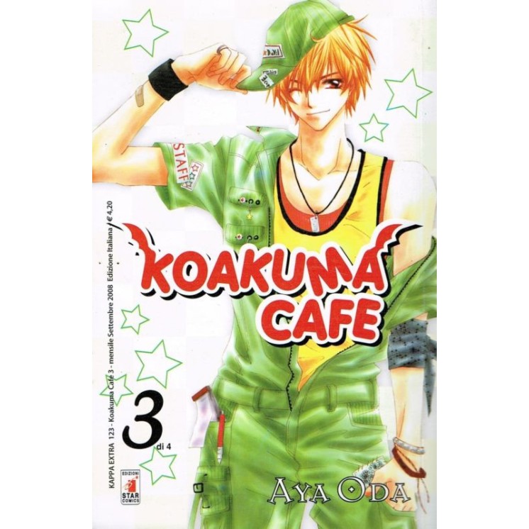 Koakuma Cafe 3 di A.Oda ed.Star Comics NUOVO sconto 50% 2,10€