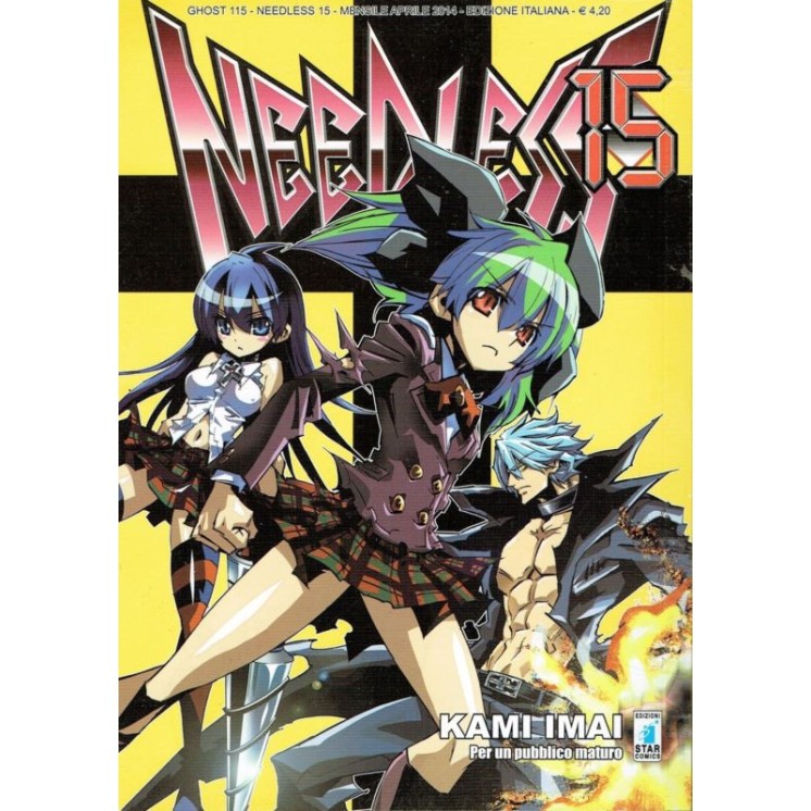 NEEDLESS n.15 di KAMI IMAI ed. STAR SCONTO 50% 2,10€