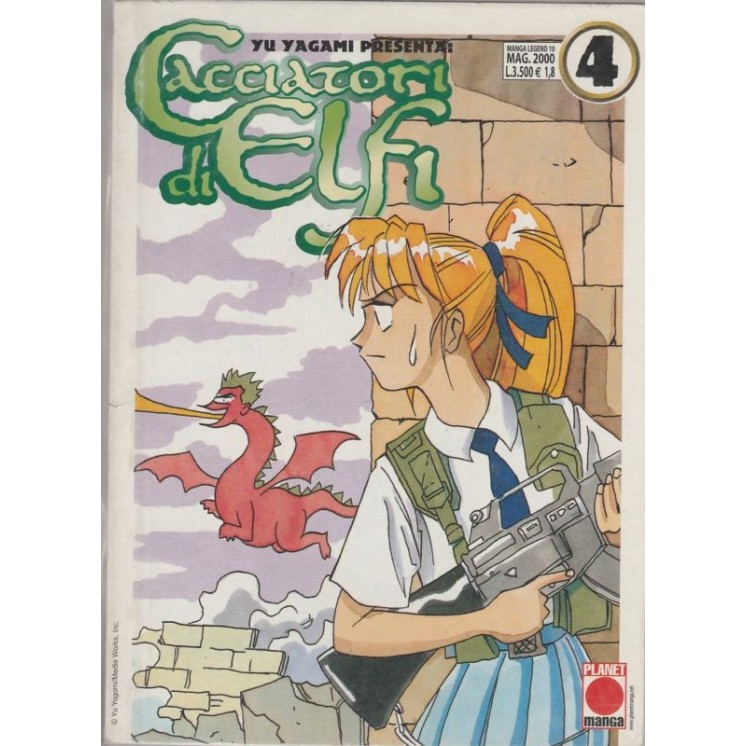 Cacciatori di elfi 4 di Y.Yagami ed.Panini 1,00€