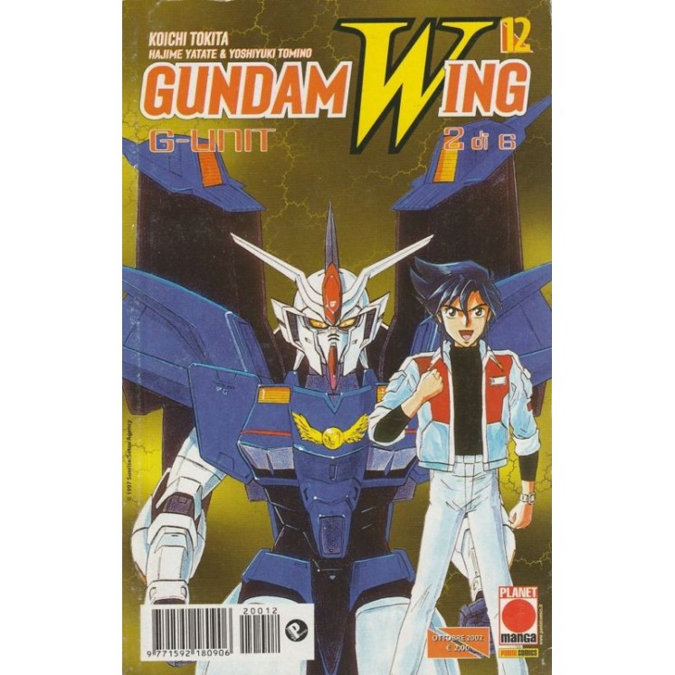 Gundam Wing n. 12 di K.Tochita ed.Panini 1,00€