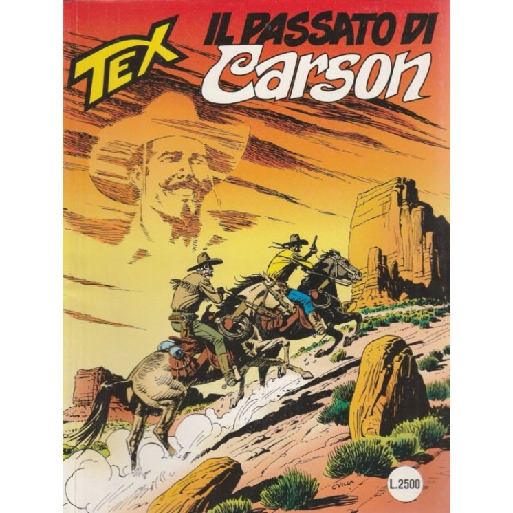 Tex 405 Prima Edizione - il passato di Carson - ed.Bonelli  1,30€