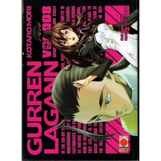 Gurren Lagann n. 8 di K. Mori, GAINAX, K.Nakashima 1a ed Planet Man...